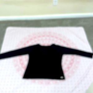 Plane black long sleeve tshirt, worn but in good condition.